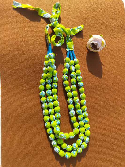 Three layer Fabric Neckpiece