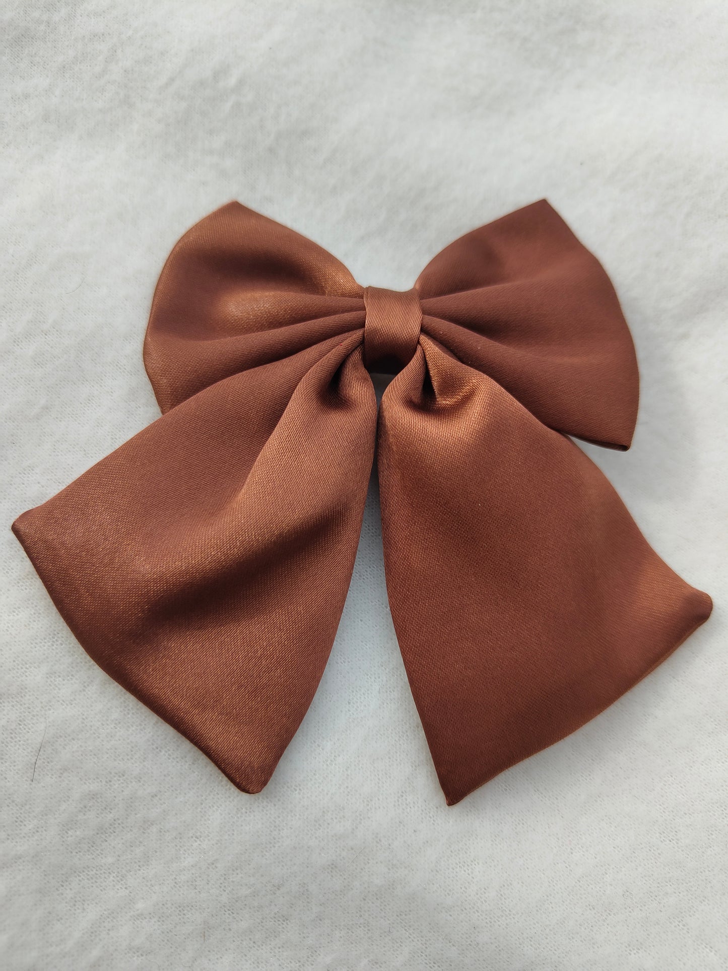 Satin Bow Clips